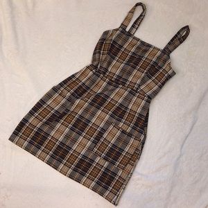 American Eagle 🦅 Soft Woven Plaid Dress